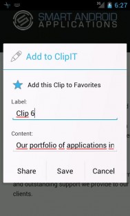 ClipIT — Clipboard Manager 2.3.4. Скриншот 7