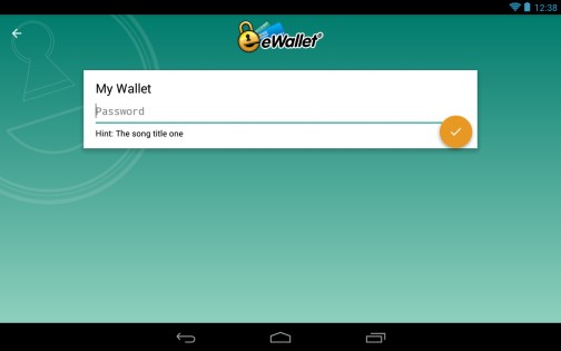 eWallet Viewer for Android 7.4.0.194. Скриншот 17