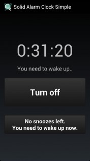 Solid Alarm Clock Simple 2.4. Скриншот 4