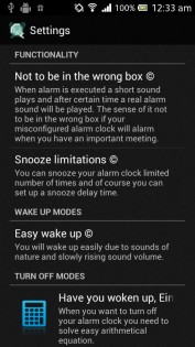 Solid Alarm Clock Simple 2.4. Скриншот 6