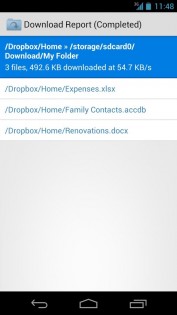 Folder Downloader for Dropbox 1.3.4. Скриншот 7