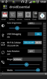 droidEssential 1.8.4. Скриншот 1