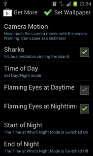 Skull Island 3D Live Wallpaper 1.3.0. Скриншот 3