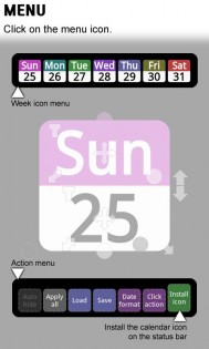 Statusbar Calendar Demo 2.13. Скриншот 5