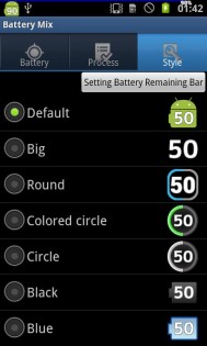 Battery Mix 8.2.0. Скриншот 3