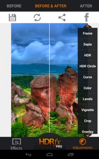 HDR FX Free 1.8.4. Скриншот 4