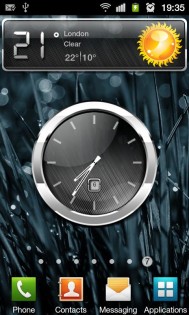 HD Metallic Widgets 5.4. Скриншот 4