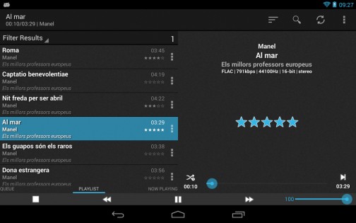 foobar2000 controller 0.9.4.0a. Скриншот 5