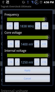 Tegrak Overclock 1.9.12. Скриншот 4