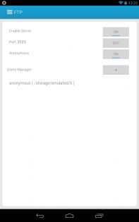 NAMP Webserver on Android (nginx+php+mysql+ftp) NAMP 1.2.8. Скриншот 5