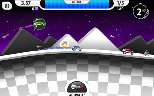 Lunar Racer 1.6. Скриншот 7