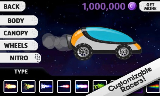 Lunar Racer 1.6. Скриншот 13