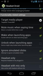 Headset Droid Trial 1.28.3. Скриншот 3