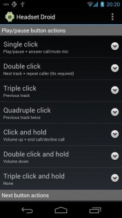 Headset Droid Trial 1.28.3. Скриншот 4