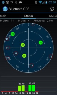 Bluetooth GPS 1.3.7. Скриншот 2