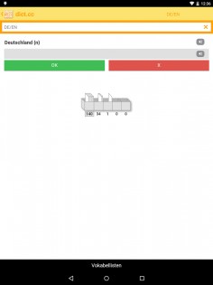 dict.cc 13.0.3. Скриншот 3