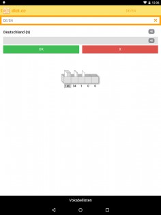 dict.cc 13.0.5. Скриншот 3