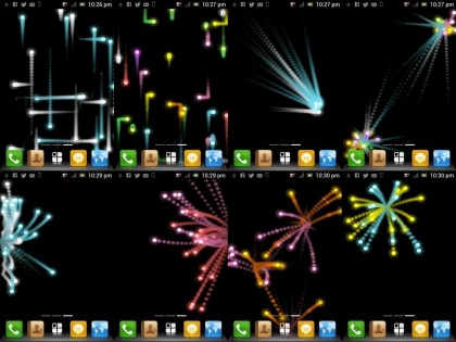 Smart Particle Live Wallpaper 1.1. Скриншот 3