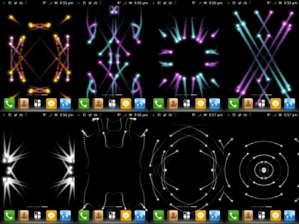 Smart Particle Live Wallpaper 1.1. Скриншот 6