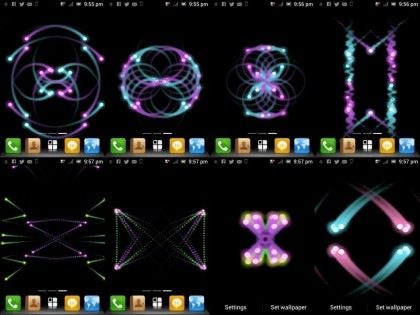 Smart Particle Live Wallpaper 1.1. Скриншот 8