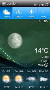 Linpus Weather 1.46. Скриншот 2