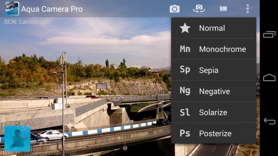 Aqua Camera Pro 1.1.1. Скриншот 3