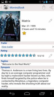 MoviesBook Free 3.1.2. Скриншот 5