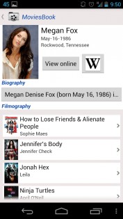 MoviesBook Free 3.1.2. Скриншот 6