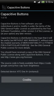 Capacitive Buttons 1.0.13. Скриншот 4