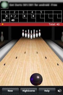 Finger Bowling 2.9. Скриншот 1