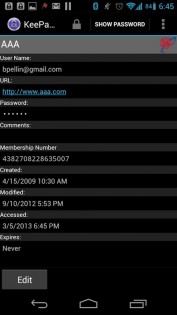 KeePass 2.6.9.2. Скриншот 3
