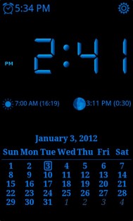 AdyClock — ночные часы 0.9.12. Скриншот 2
