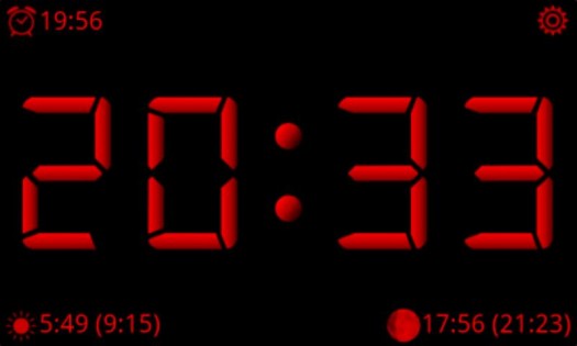 AdyClock — ночные часы 0.9.12. Скриншот 4