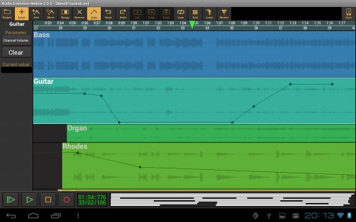 Audio Evolution Mobile 5.3.4.0. Скриншот 4