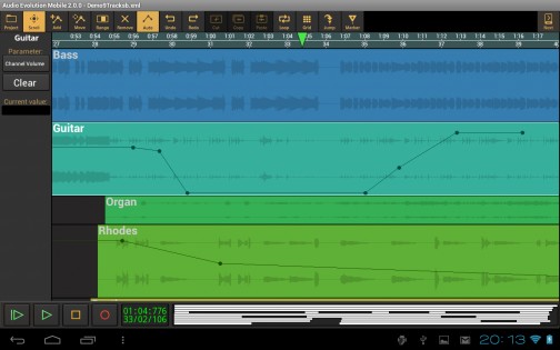 Audio Evolution Mobile 5.5.2.6. Скриншот 4