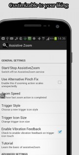 Assistive Zoom 1.1.4. Скриншот 4