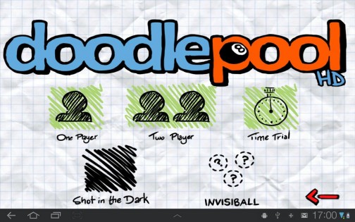Doodle Pool HD 1.7. Скриншот 23