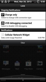 Cellular Network Widget Lite 1.3.5. Скриншот 3