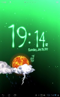 Weather Clock & Condounts LW 2.3.6. Скриншот 5