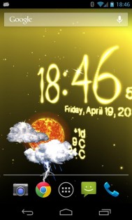 Weather Clock & Condounts LW 2.3.6. Скриншот 22