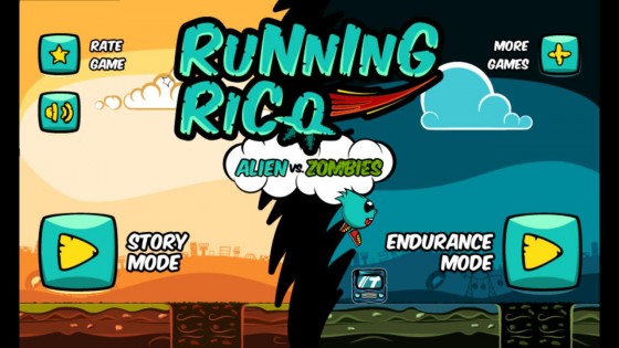 Running Rico: Alien vs Zombies 1.1.0. Скриншот 7
