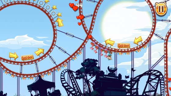 Nutty Fluffies Rollercoaster 1.0.5. Скриншот 4