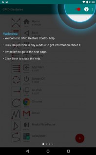 GMD Gesture Control 10.1.9-release. Скриншот 13