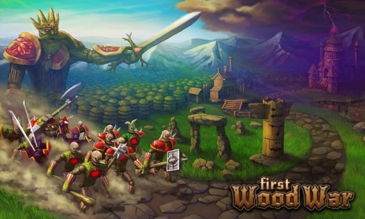 First Wood War 2.4. Скриншот 1