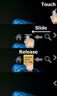 Virtual Button Bar 2.9.4. Скриншот 1