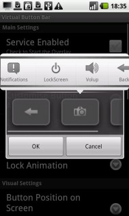 Virtual Button Bar 2.9.4. Скриншот 5