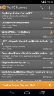 Scanner Radio 8.9.2. Скриншот 2