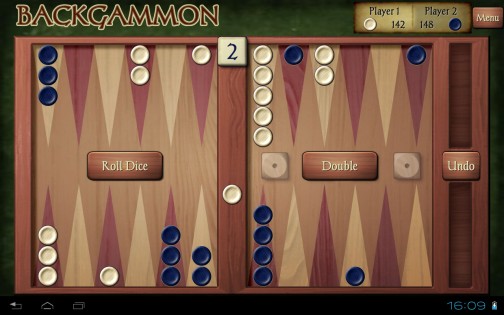 Backgammon Free 4.12. Скриншот 1