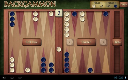 Backgammon Free 4.38. Скриншот 1