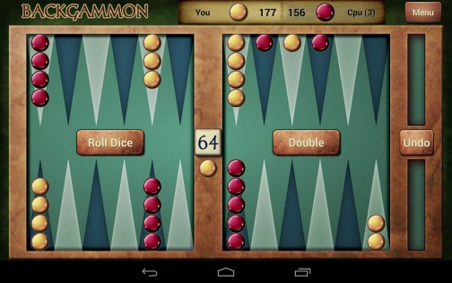 Backgammon Free 4.12. Скриншот 12